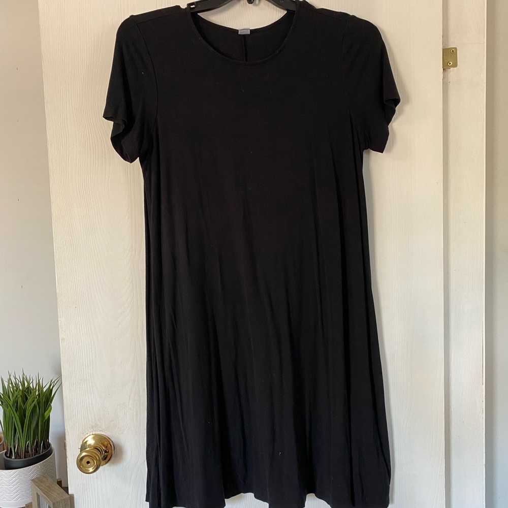 Old Navy black tshirt dress